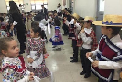 Pre School celebra Fiestas Patrias