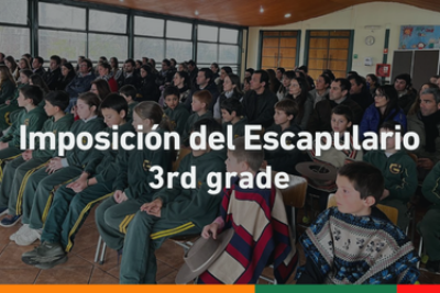 3rd grade – Imposición del Escapulario