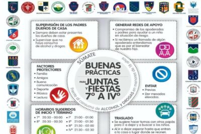 Buenas Prácticas para Juntas y Fiestas Estudiantiles