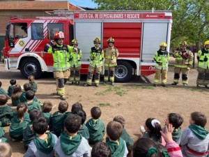 Preschool - visita de bomberos 2022