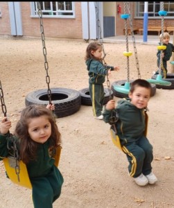 Our Infant children having fun in recess time! 2024