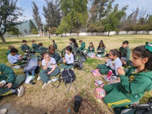 2nd grade, finalizando su ABP, visitan el Museo Andino en la Viña Santa Rita 2024